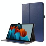 Per Samsung Galaxy Tab S8 + / TAB S8 PLUS / TAB S7 FE / TAB S7 + T970 / T976B 2-Pieghevole Business Business Horizontal flip custodia in pelle PU con slot e supporto per carte (Deepblue)
