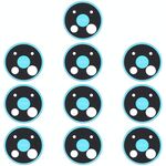 Copriobiettivo per fotocamera da 10 PC per Nokia C5 Endi (blu)