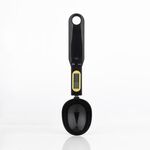 Cucchiaio dosatore elettronico in ABS, strumento di misurazione del peso, specifica: 500 g / 0,1 g, colore: nero