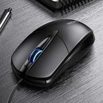 Mouse aziendale cablato con luce RGB a 3 tasti YINDIAO G2 1000 DPI (nero)
