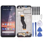 Schermo LCD TFT per Nokia 3.2 Digitizer Assemblaggio completo con cornice (nero)