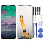 Schermo LCD TFT per Nokia 3.4 con assemblaggio completo di digitalizzatore (nero)