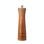 Macinapepe in legno da cucina manuale per uso domestico pepe in polvere solido macinapepe nero macinacaffè bottiglia condimento barattolo, specifica: 8 pollici