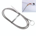 5 PCS Strumento per la pulizia intasato del tubo flessibile domestico della draga del foro di scarico del frigorifero, dimensioni: 1m