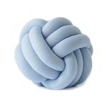 Cuscino a sfera annodato a mano, dimensioni: diametro: 25 ~ 30 cm (cielo blu)