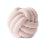 Cuscino a sfera annodato a mano, dimensioni: diametro: 25 ~ 30 cm (polvere di mandarino)