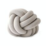 Cuscino a sfera annodato a mano, dimensioni: diametro: 25 ~ 30 cm (grigio cammello)