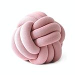 Cuscino a sfera annodato a mano, dimensioni: diametro: 25 ~ 30 cm (rosso fishy)