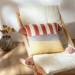 Arredamento per la casa Decorazione Tessile Cuscino da tiro Fodera per divano in maglia senza anima, Dimensioni: 45x 45 cm (Anguria rossa)
