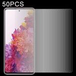 Per Samsung Galaxy S20 FE / S20 Fe 5G / S20 Fe 2022 50 PCS 0,26 mm 9H 2,5D Film di vetro temperato