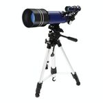 WR852 16x / 66x70 telescopio astronomico ad alta definizione con treppiede (blu)