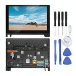 Schermo LCD OEM per Lenovo YOGA Tab 3 10.1 YT3-X50F YT3-X50 Assemblaggio completo con cornice (nero)