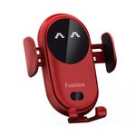 Caricatore wireless per auto a infrarossi smart S11, colore: rosso