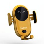 Caricatore wireless per auto a infrarossi smart S11, colore: giallo