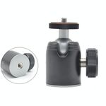 BH-900 Mini treppiede da tavolo in lega di alluminio Mini testa a sfera da 360 gradi Treppiede inclinabile da 90 gradi