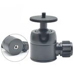 BH-904 Mini treppiede da tavolo in lega di alluminio Mini testa a sfera Pan da 360 gradi Treppiede inclinabile a 90 gradi