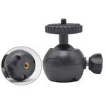 BH-907 Mini treppiede da tavolo in lega di alluminio Mini testa a sfera da 360 gradi Treppiede inclinabile da 90 gradi