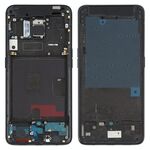 Per OPPO Reno 5G/Reno 4G PCAM00 PCAT00 CPH1917 CPH1921 Alloggiamento anteriore Cornice cornice LCD (Nero)