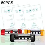 50 PCS F0004 Forniture per pellicole morbide anti-blu-ray TPU per taglierina protettiva