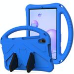 Custodia protettiva anti caduta per Galaxy Tab A 8.4 (2020) T307 EVA con supporto (blu)