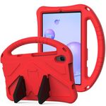 Custodia protettiva anti caduta per Galaxy Tab A 8.4 (2020) T307 EVA con supporto (rosso)