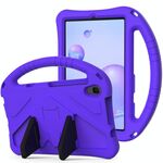 Custodia protettiva anti caduta per Galaxy Tab A 8.4 (2020) T307 EVA con supporto (viola)