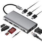 HUB di ricarica rapida PD 10 in 1 Type-C Docking Station multifunzione
