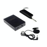 Microfono amplificatore wireless WR601 / microfono lavalier per riunioni ed etichetta, consegna casuale di colori chiari