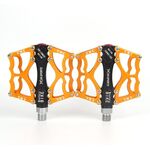 Pedale per bicicletta Pedale per mountain bike in lega di alluminio Pedale per palin Pedale antiscivolo (901 giallo)