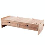 Monitor LCD Aumenta lo scaffale Scaffale per tastiera in legno Scaffale per scaffale per desktop(Sakuragi)