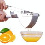 Schiacciapatate manuale Spremiagrumi in acciaio inossidabile per purè di patate