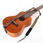 Accessori per strumenti musicali a treccia per chitarra con cinturino ukulele da 2 pezzi
