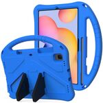 Per Galaxy Tab S6 Lite P610 / P615 Guscio protettivo anti caduta piatto EVA con supporto (blu)