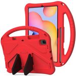 Per Galaxy Tab S6 Lite P610 / P615 Guscio protettivo anti caduta piatto EVA con supporto (rosso)