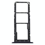 Vassoio scheda SIM + vassoio scheda SIM + vassoio scheda micro SD per Motorola Moto E6 Plus / Moto E6s (2020) / AGA0004 / PAGA0004IN / PAGA0033IN / PAGA0033 (nero)