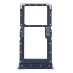 Vassoio scheda SIM + vassoio scheda SIM / vassoio scheda micro SD per Motorola Moto G9 Plus XT2087-1 (blu)
