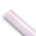 4 pezzi di fiori in filato di neve confezioni per decorazioni di nozze semplici fiori di garza Materiali per imballaggio 48 cm x 4,5 m (bianco)