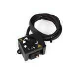Creality 24V 40W Kit hot end con ugello completo per estrusore con estrusore per ugelli + ventola di raffreddamento + guscio per stampante 3D Ender-3