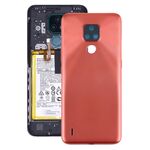 Cover posteriore batteria originale per Motorola Moto E7 (arancione)