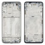 Piastra cornice cornice LCD alloggiamento anteriore per Motorola Moto G Fast (argento)