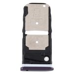 Vassoio scheda SIM + vassoio scheda SIM / vassoio scheda micro SD per Motorola One Zoom (viola)