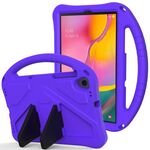 Custodia protettiva anti caduta per Samsung Galaxy Tab A 10.1 (2019) T510 EVA con supporto (viola)
