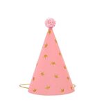 20 pezzi Cappello di compleanno con pallina di pelo con paillettes Forniture per feste di compleanno Cappello di carta da vestire, Colore: n. 3 Glitter