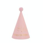 20 pezzi cappello di compleanno palla di pelo con paillettes Forniture per feste di compleanno cappello di carta da vestire, colore: n. 7 rosa