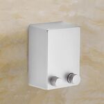 Appendiabiti da parete retrattile per interni ed esterni Stendino magico Balcone Bagno Stendibiancheria invisibile Cavo metallico (Argento)