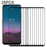 Per Nokia 5.4 25 PCS Full Glue Pellicola in vetro temperato a schermo intero