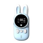 Interfono a trasmissione vocale per bambini Comunicazione wireless portatile 3 chilometri Giocattolo interattivo educativo genitore-figlio (blu)