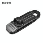 10 pezzi tenda da campeggio esterna tenda antivento clip tenda aggiuntiva punto di trazione clip in plastica clip di fissaggio per telo antipioggia, colore: clip B
