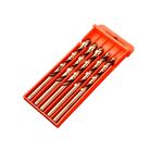 5 PCS 9.5mm 5 PCS Acciaio ad alta velocità M35 Punta elicoidale contenente cobalto Punta da trapano completamente rettificata in acciaio inossidabile