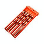 5 PCS 11.0mm 5 PCS Acciaio ad alta velocità M35 Punta elicoidale contenente cobalto Punta da trapano completamente rettificata in acciaio inossidabile